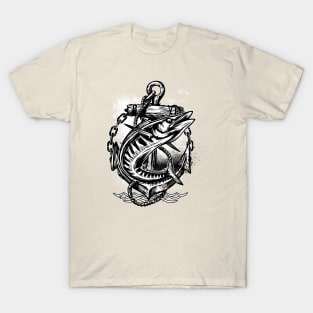 Fishing Time Anchor T-Shirt